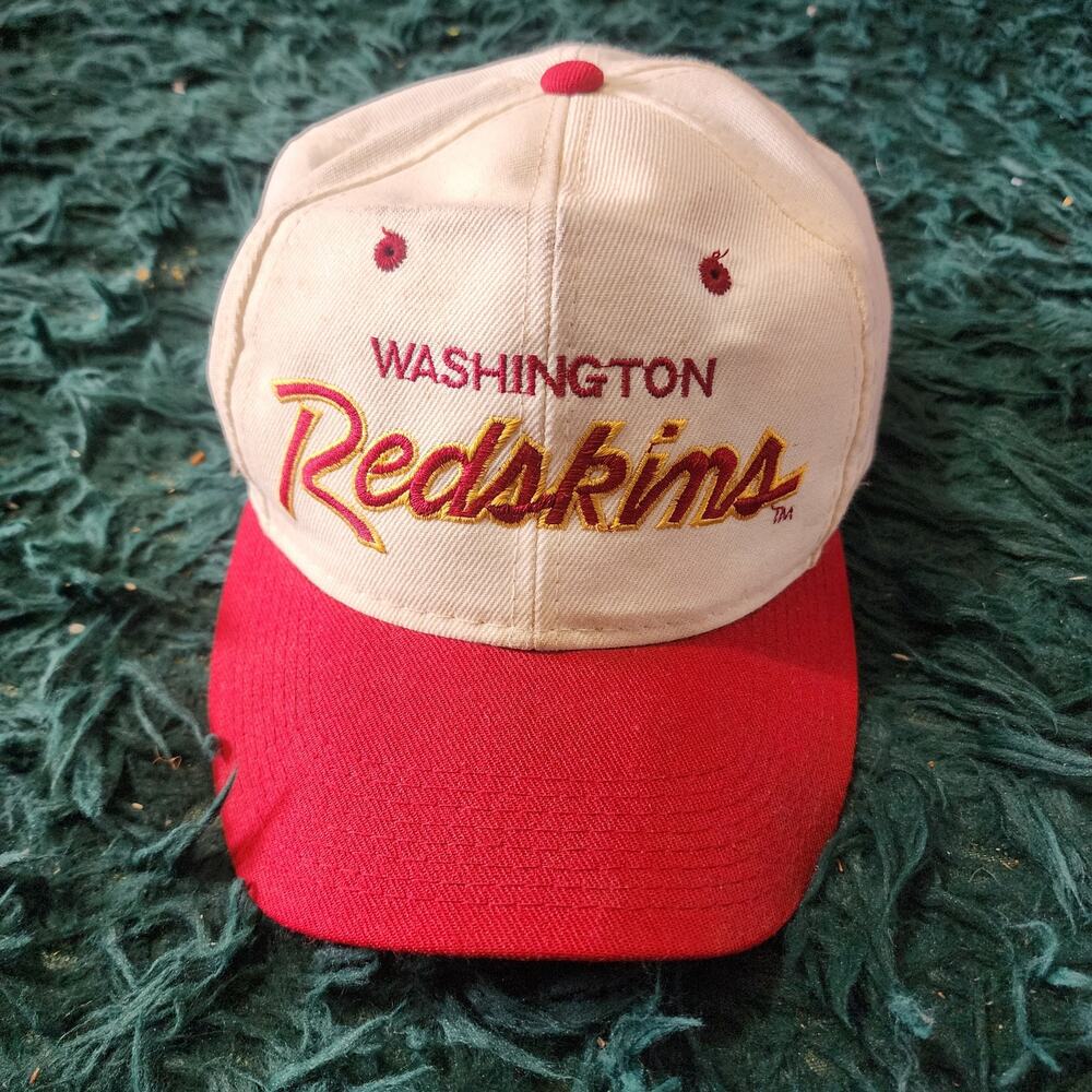 Vintage Washington Redskins Script Snapback Hat Sports Specialties